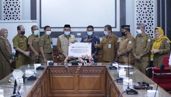 Seribuan Pelajar Aceh Terima Kuota Internet Gratis