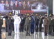 Pangdam IM Mayjen TNI Hassanudin, S.I.P., M.M Ikuti Upacara HUT Ke-75 TNI Secara Virtual