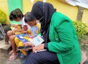 Mahasiswa KKN Unimal Bersama Perpustakaan Keliling Langkat Membut Pojok Baca