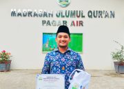 Santri Dayah MUQ Pagar Air Terima Penghargaan Pemuda Berprestasi Tahun 2020