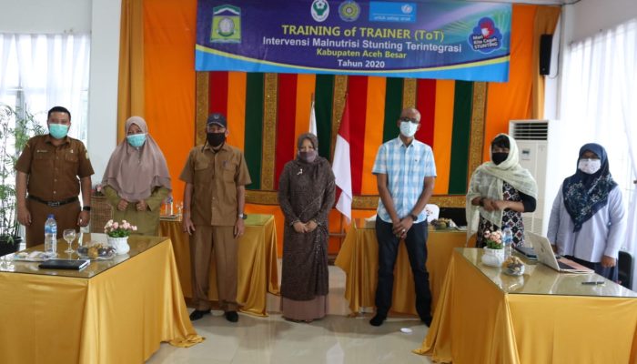 Dinas Kesehatan Bersama DPMG Aceh Besar Gandeng UNICEF Aceh Perangi Stunting