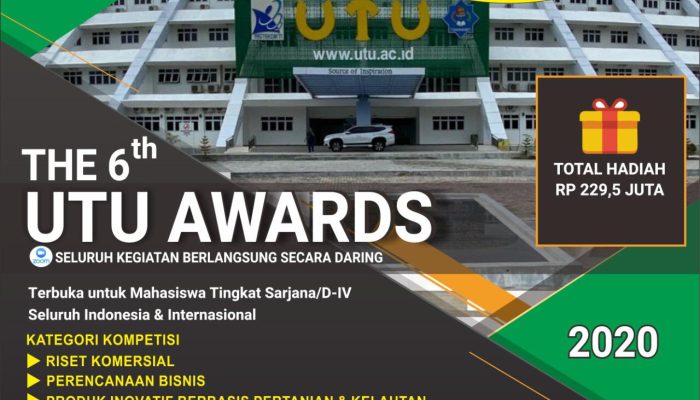 Finalis The 6th UTU Awards Diumumkan