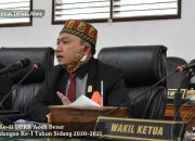 Terima Pengantar Nota Keuangan RAPBK 2021, DPRK Aceh Besar Kembali Gelar Paripurna