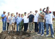Tanam Pohon Awali Pembangunan Trans Continent di Aceh Besar