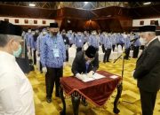 Sekda Lantik 319 Pejabat di Lingkungan Pemerintah Aceh