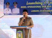 Bupati Mawardi Ali Resmikan Operasional Bus Trans Jantho