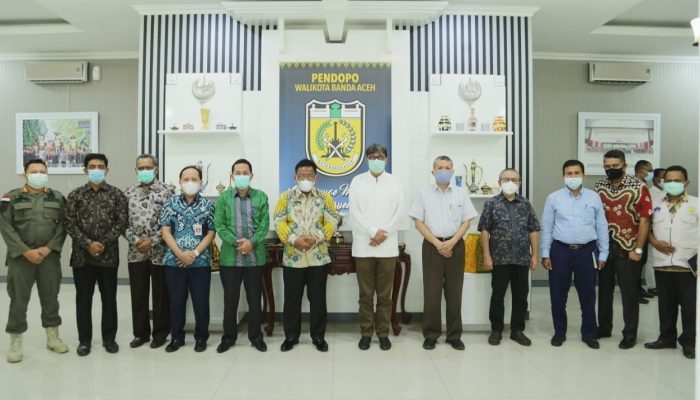 Wali Kota Terima Kunjungan Tim Satgas Covid-19 USK