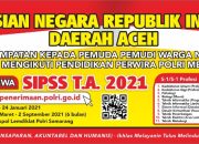 Polda Aceh  Buka Pendidikan Perwira POLRI SIPSS
