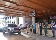Budayakan Pemakaian Masker, Gubernur Aceh Lepas Rombongan Gemas Tahap 2 