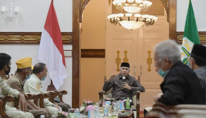 Gubernur Aceh Terima Kunjungan Silaturahmi Legiun Veteran RI