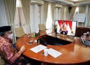 Gubernur Aceh Ikut Rakornas Secara Virtual dengan Presiden Jokowi Terkait Karhutla