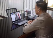 Kabid Humas Polda Aceh Ikut Latihan Public Speaking Via Zoom Meeting