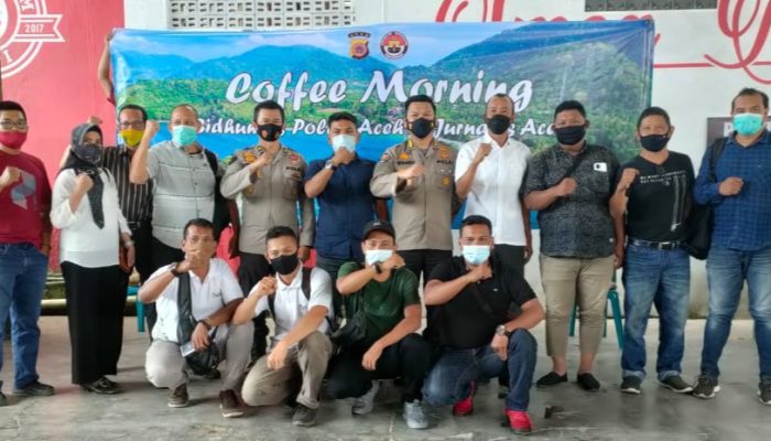 Humas Polda Aceh Gelar Acara Kemitraan Dengan Wartawan