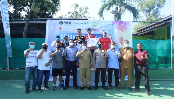 Petenis Pemko Borong Juara di Kejurda Aceh 2021