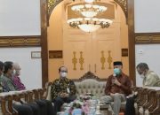 Terima Audiensi Kakanwil Kemenkumham Aceh Yang Baru, Nova Ingatkan Pelayanan Terbaik