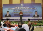 Gubernur Minta Disdukcapil Kerja Maksimal Rekam Data Kependudukan di Aceh