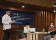 Gubernur Sampaikan Capaian LHKPN Pejabat Pemerintah Aceh kepada Pimpinan KPK
