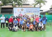 Aminullah Buka Turnamen Tenis Junior 2021