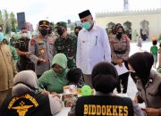 Gubernur Nova Bersama Forkopimda Pantau Pelaksanaan Vaksinasi Massal di Masjid Raya Baiturrahman