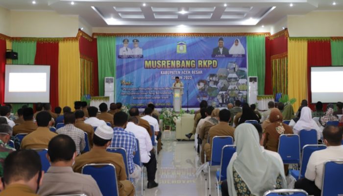 Bupati Aceh Besar Buka Musrenbang RKPD Tahun 2022