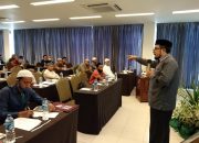 Ketua Komisi VI DPRA Jadi Pemateri Pada kegiatan Pembinaan dan Pelatihan Manajemen Masjid (BKM) Se Aceh