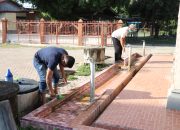Tim Safari Ramadhan BMA Gotong Royong di Masjid Al-Qurban Pidie