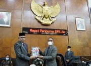 DPRA Gelar Paripurna LKPJ Gubernur Aceh Tahun 2020