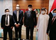 Tindaklanjuti Investasi Murban Energy di Pulau Banyak, Gubernur Aceh Jumpai Menteri Energi UEA