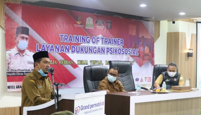 Tagana Aceh Dibekali ilmu Psikososial