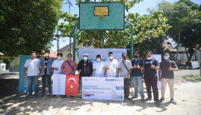 Kafalah Indonesia bersama Alumni Modal Bangsa Salurkan Paket Sembako dari Masyarakat Muslim Eropa dan Turki