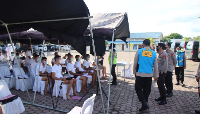 189 Peserta Calon Taruna Akpol Jalani Pemeriksaan Kesehatan Di RS Bhayangkara Polda Aceh