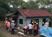 Siswa SMK Negeri 1 Bener Meriah Rehab 2 Rumah Warga Dhuafa