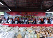 Polri Ungkap Peredaran 2,5 Ton Sabu, 10,1 Juta Jiwa Terselamatkan