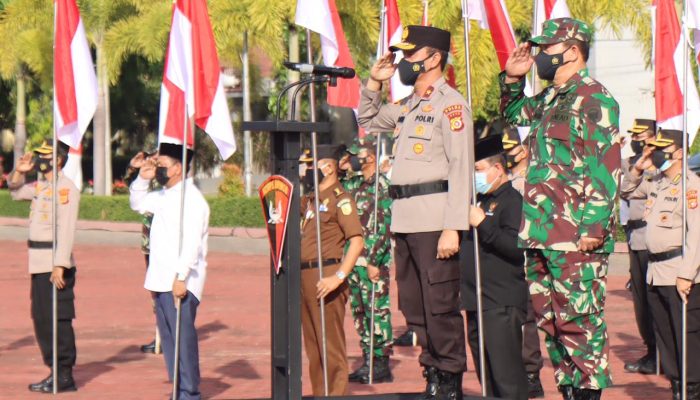 Apel Kebangsaan Dalam Rangka Menjaga Keutuhan NKRI Digelar Di Polda Aceh