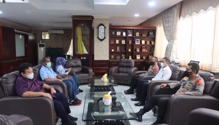 Direktur PT Pupuk Iskandar Muda Audiensi Dengan Kapolda Aceh