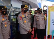 Kapolda AcehTinjau Pos Pengamanan Operasi Ketupat Seulawah Polres Pidie