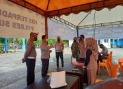 Petugas Pos Penyekatan Perbatasan Aceh-Sumut Suruh Putar Balik Tiga Kendaraan