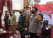 Kapolda Aceh Dengar Arahan Presiden RI Via Vicon Terkait Penanganan Covid-19