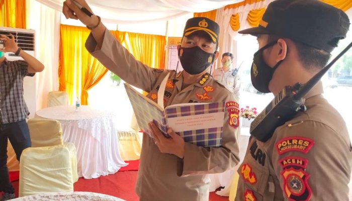 Dir Narkoba Dan Kabid Humas Cek Pos Operasi Ketupat Polres Lhokseumawe