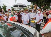 Disaksikan Presiden PKS, Tusop Peusijuk 9 Ambulans Gratis Milik PKS