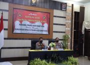 Kapolda Aceh Kunker Ke Polres Aceh Barat Daya Dan Cek Posko PPKM Mikro