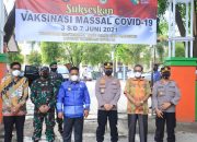 Wali Kota Tinjau Pelaksanaan Vaksinasi Covid-19