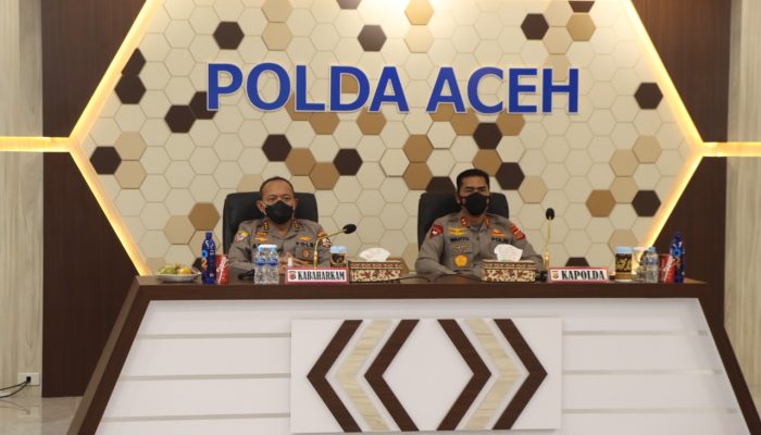 Kaba Harkam Polri Beri Arahan Untuk Jajaran Polda Aceh
