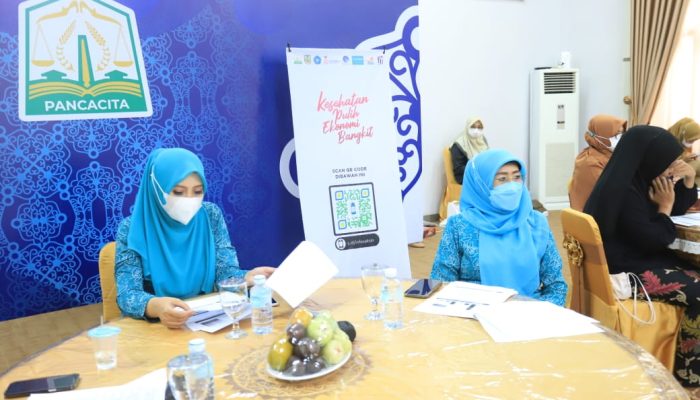 Ikuti Lokakarya Penyusunan Materi Komunikasi, Nurmiati Ajak Warga Patuhi Prokes Covid-19