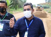 Tiang Listrik PLN Jadi Kendala Kelancaran Pembangunan Jalan Batas Aceh Timur-Kota Karang Baru Aceh Tamiang