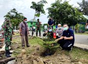 Tanam Bibit Pohon, Koramil 25/Syiah Kuala Lestarikan Lingkungan Hidup