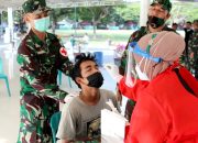 Kodim 0101/Aceh Besar Gelar Swab Antigen Acak di Blang Padang Banda Aceh
