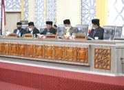 DPRK Banda Aceh Gelar Paripurna Penyampaian Pandangan Banggar terhadap Raqan Pelaksaan APBK Banda Aceh 2020