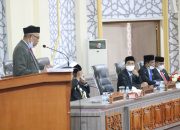 Dewan Sampaikan Pendapat Akhir Fraksi terhadap Raqan Pertanggungjawaban APBK Banda Aceh 2020