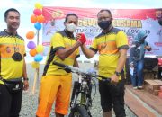 Sambut Hari Bhayangkara ke 75, Polresta Banda Aceh Gelar Gowes Bersama